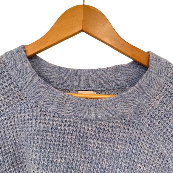 New Day Periwinkle Blue Textured Knit Sweater Women’s Large Soft Cozy Pullover - Picture 6 of 6